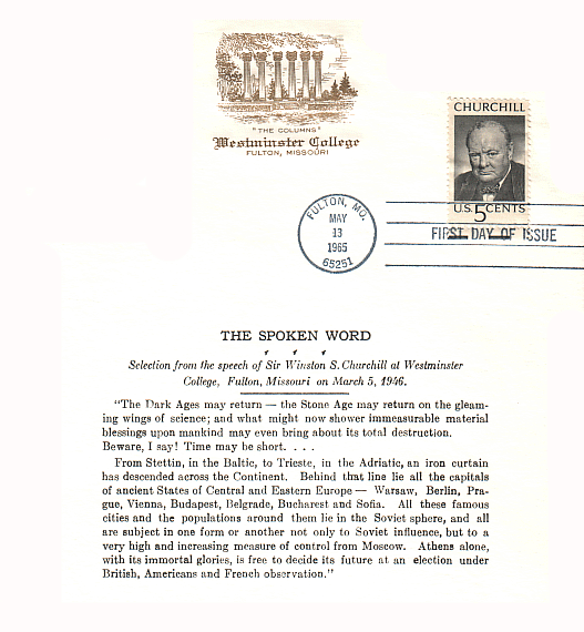 Churchill Fdc Miscellaneous Item