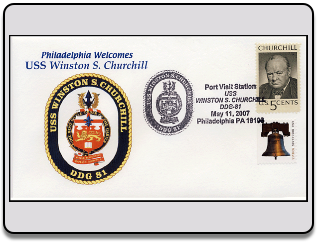 USS Winston S. Churchill visits Philadelphia