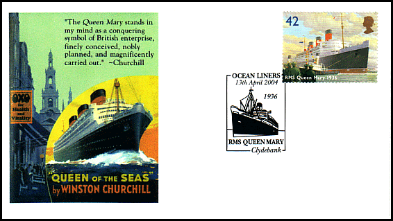 Queen Mary FDC